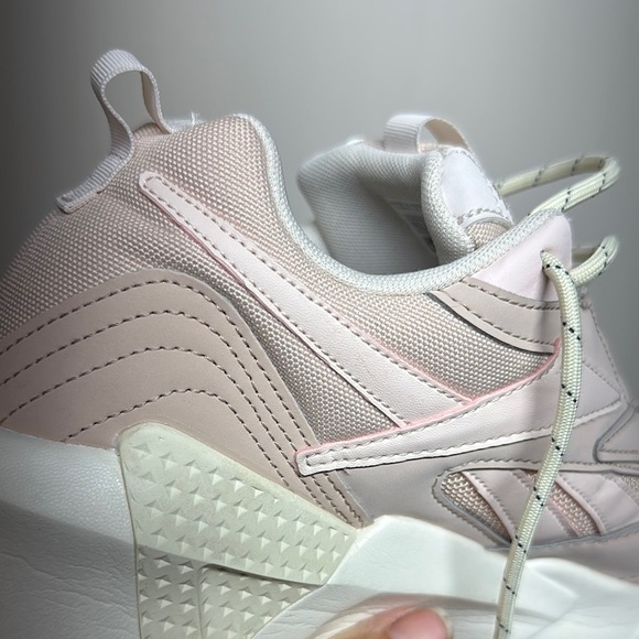 Reebok Pink and White Modern Chunky Sneakers - Picture 8 of 15